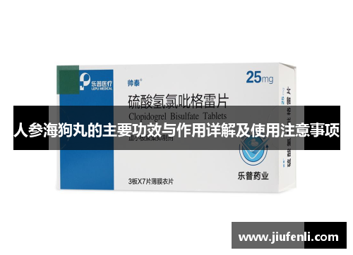 人参海狗丸的主要功效与作用详解及使用注意事项